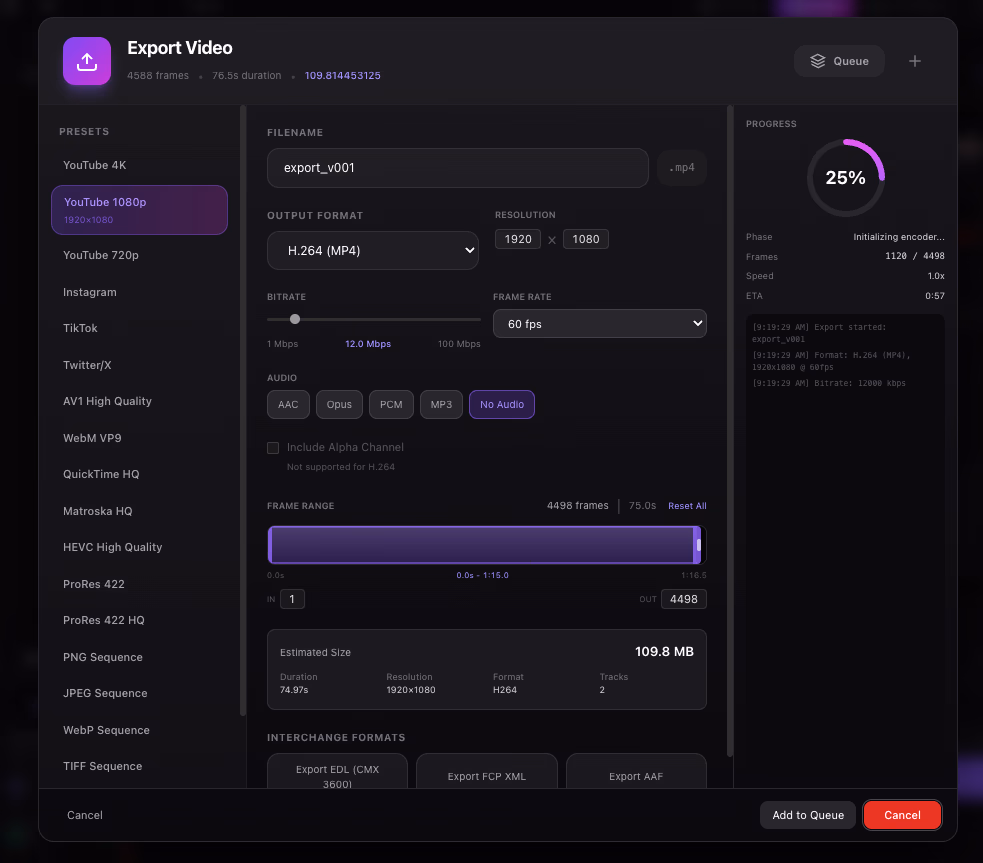 aukimi Video Editing - game engine interface